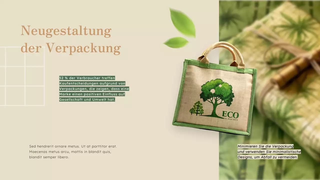 Green Natural Business Innovative Recycling-Strategie