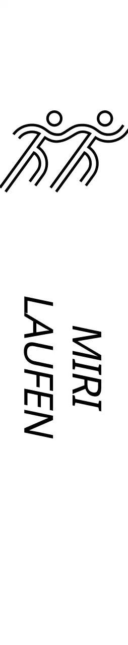 Einfacher Laufwettbewerb mit Illustrationen von Läufern