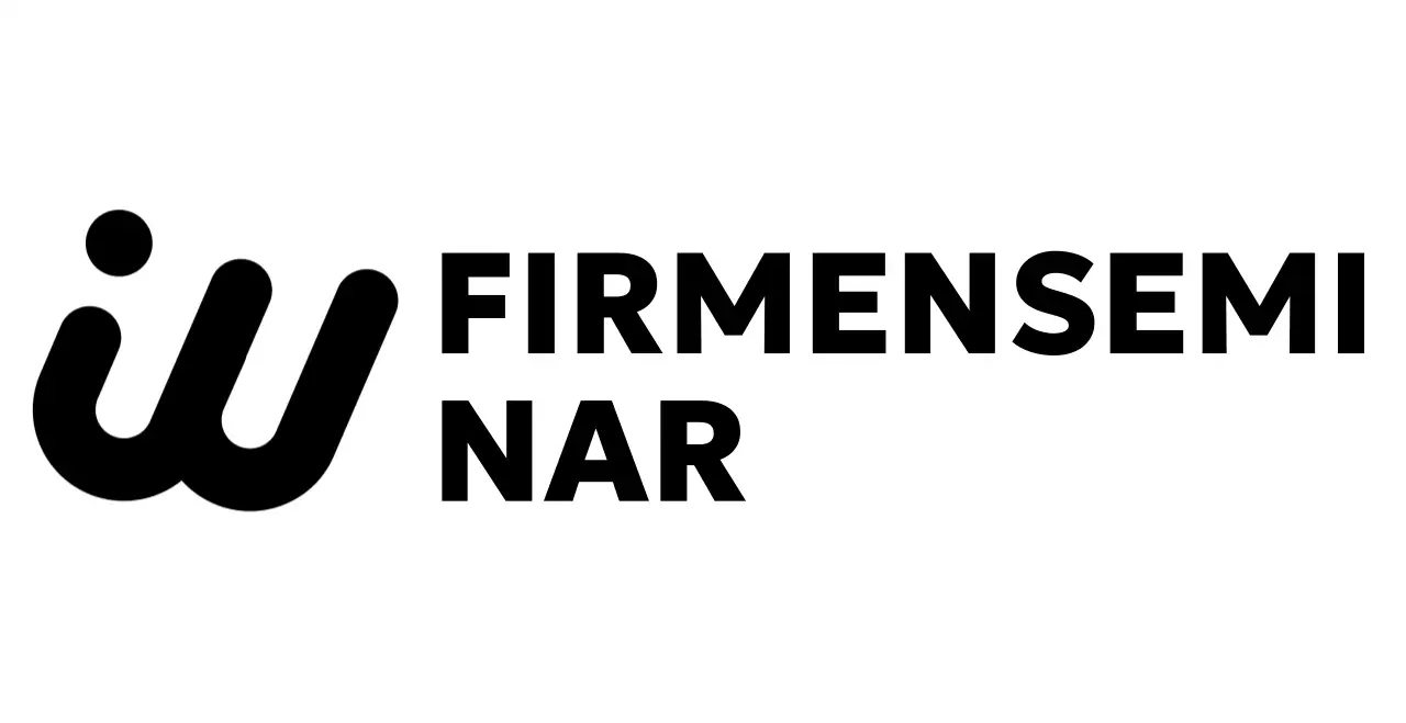 Firmenseminar mit glamourösem Flair und englischem Logo