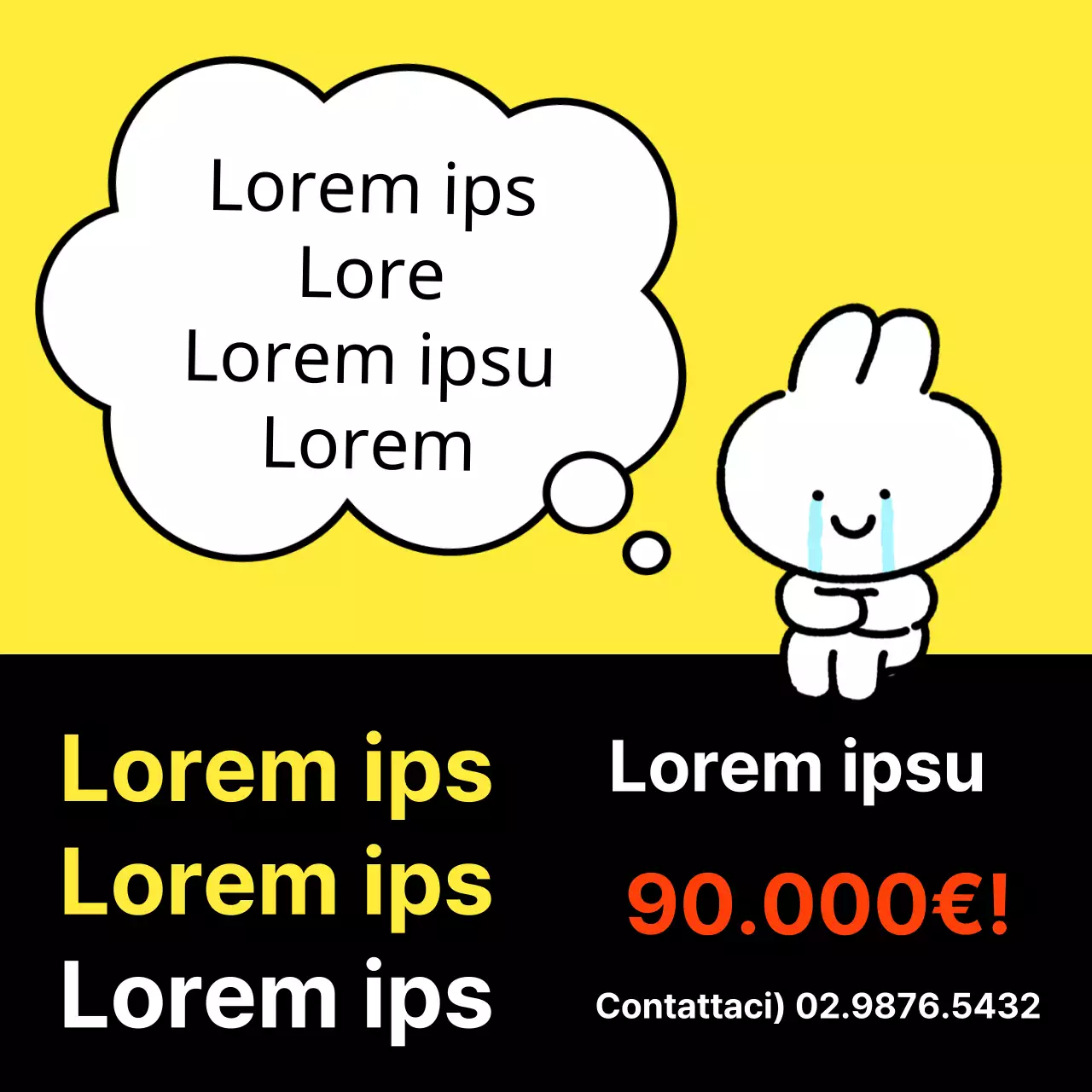 Una parodia della promozione della salute di Yellow e Red Bull