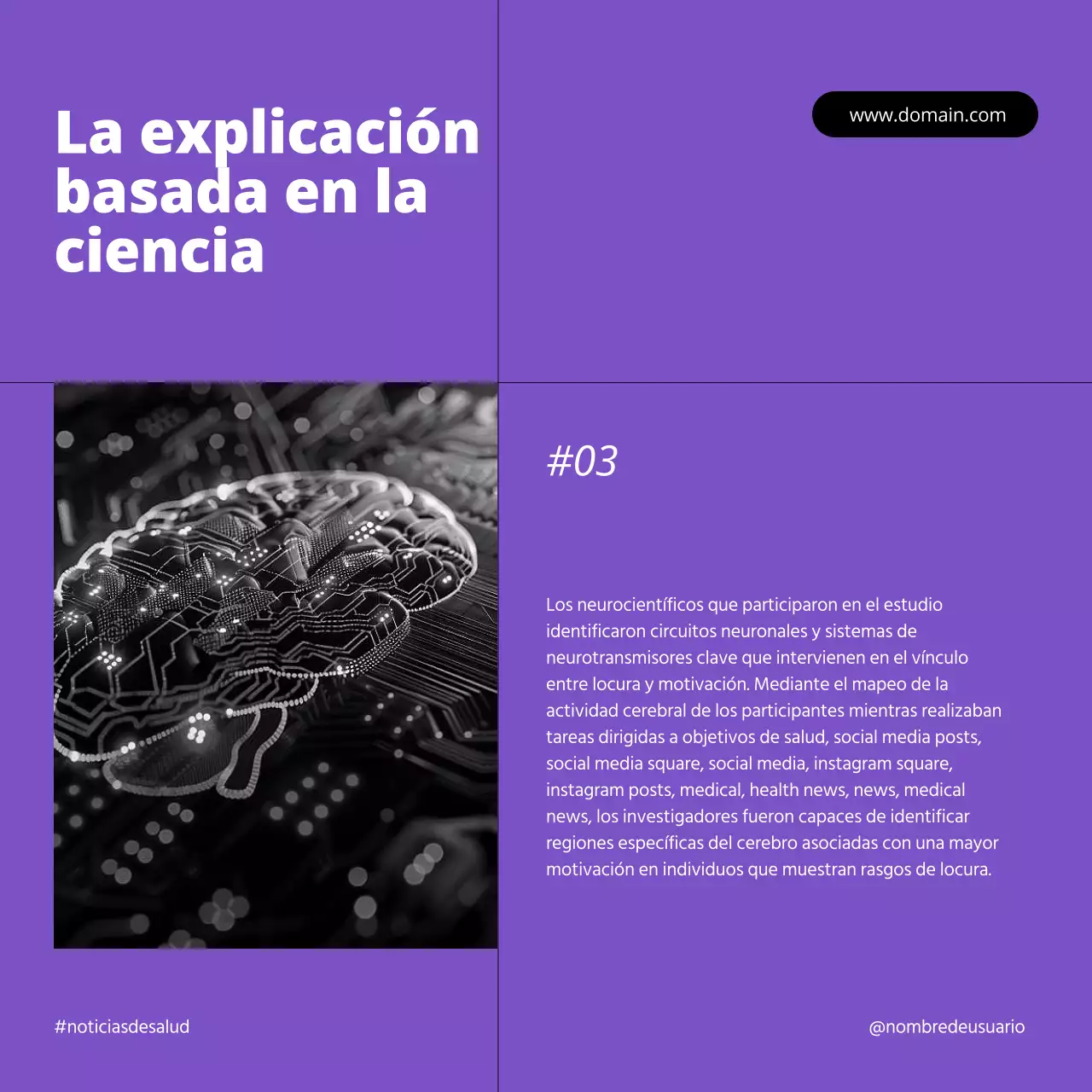 White Orange Purple Minimal Health Medical Insight Noticias