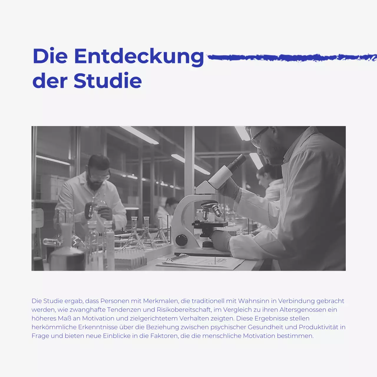 Blue Modern Medical Strategie