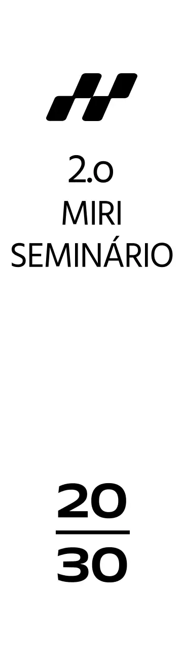 Seminário empresarial simples com um logótipo de ilustração quadrada inclinada