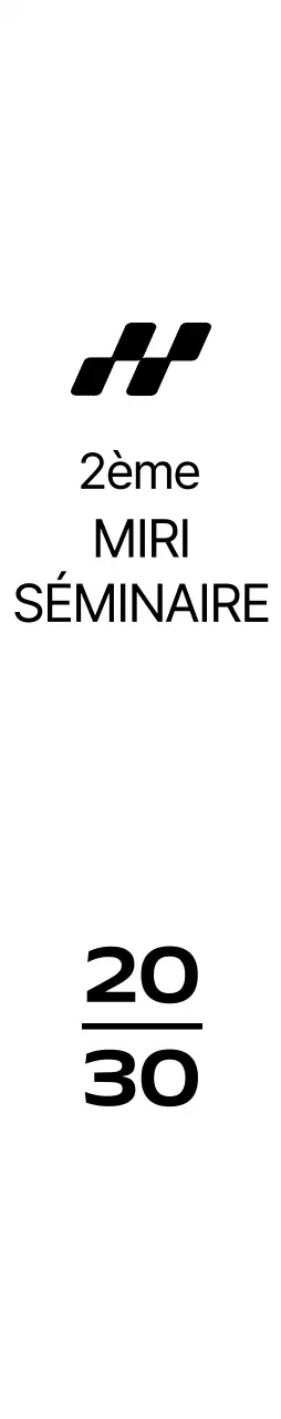 Séminaire d'entreprise simple avec un logo à l'illustration carrée inclinée