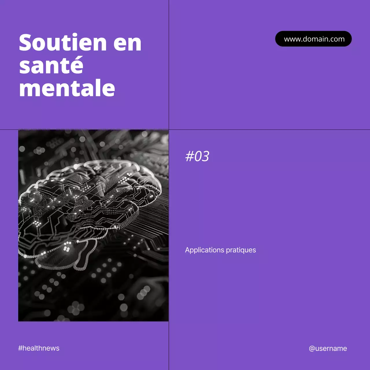 White Orange Purple Minimal Health Medical Insight News