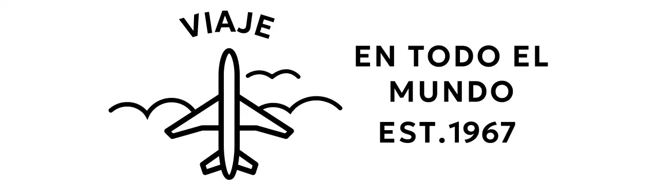 Agencia de viajes fresca y sencilla con ilustraciones de aviones y nubes