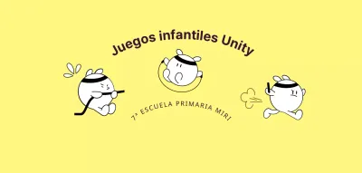 Una sencilla competición deportiva infantil con simpáticos personajes