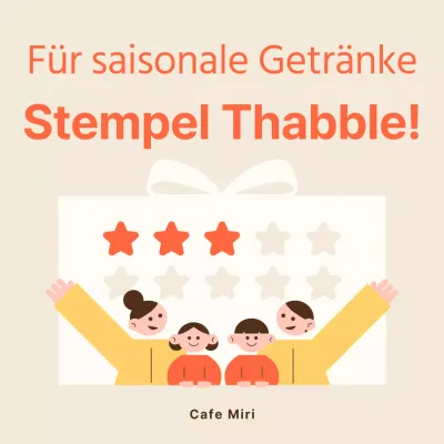 Ein Leitfaden zur Förderung saisonaler Menüs mit niedlichen orange-gelben Stempelillustrationen