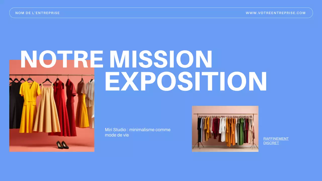 Présentation de la société Blue Minimal Business