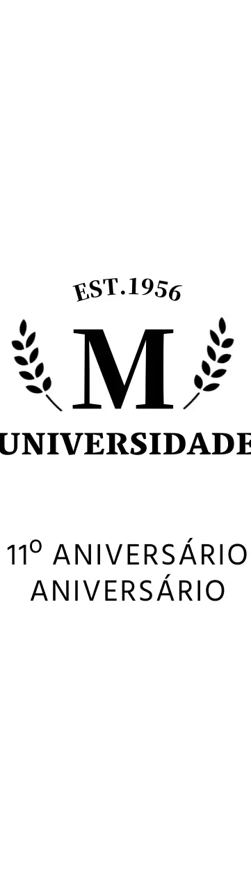 Lembrança universitária de conceito simples com logótipo de louro