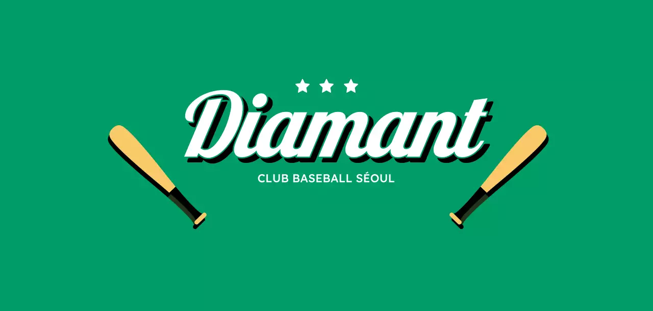 Conception d'un club de baseball avec une touche rétro