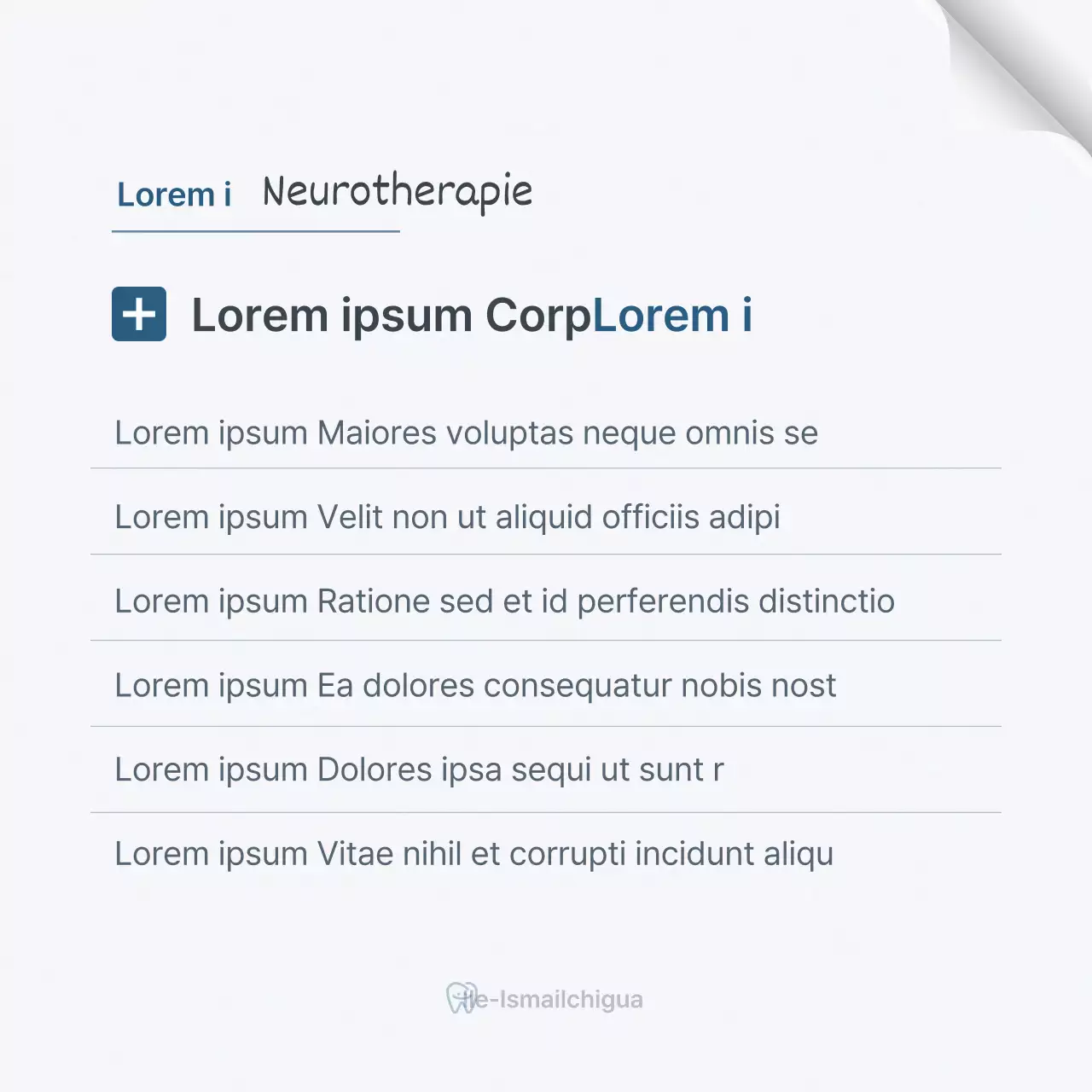 Vorher-Nachher-Bilanz eines Krankenhauses zur Förderung einer einfachen weiß-hellblauen Zahnarztpraxis