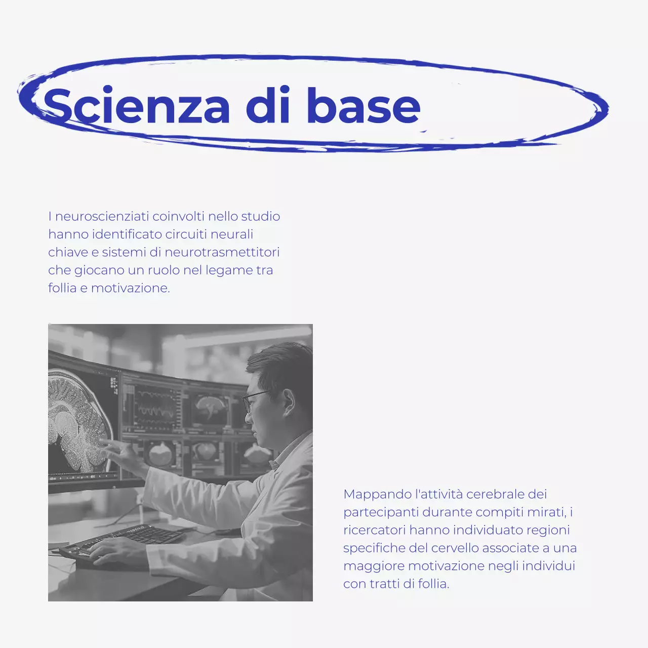 Strategia medica moderna blu