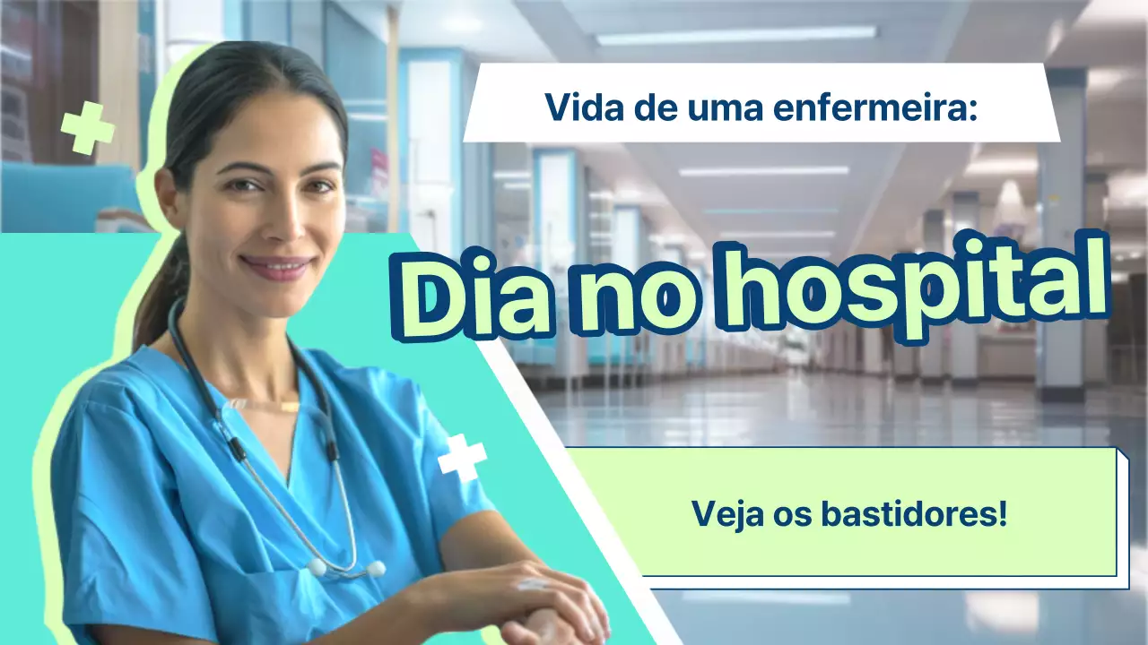 Lime Modern Nursing Vlog Youtube Thumbnail Video