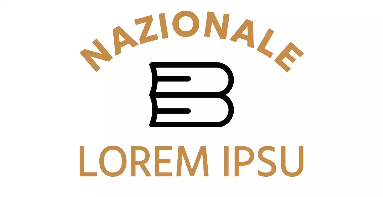 Concetto di apertura della biblioteca con illustrazioni a forma di libro