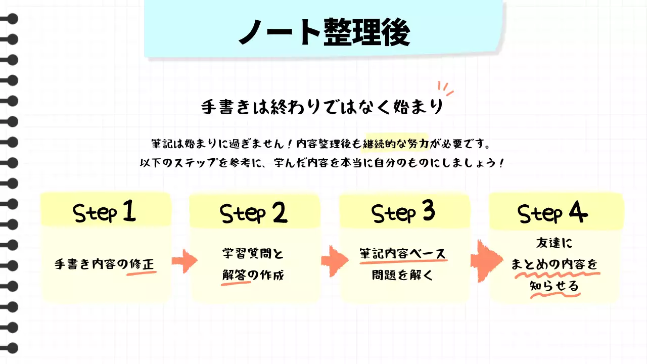 白黒 シンプル 学習 プレゼンテーション