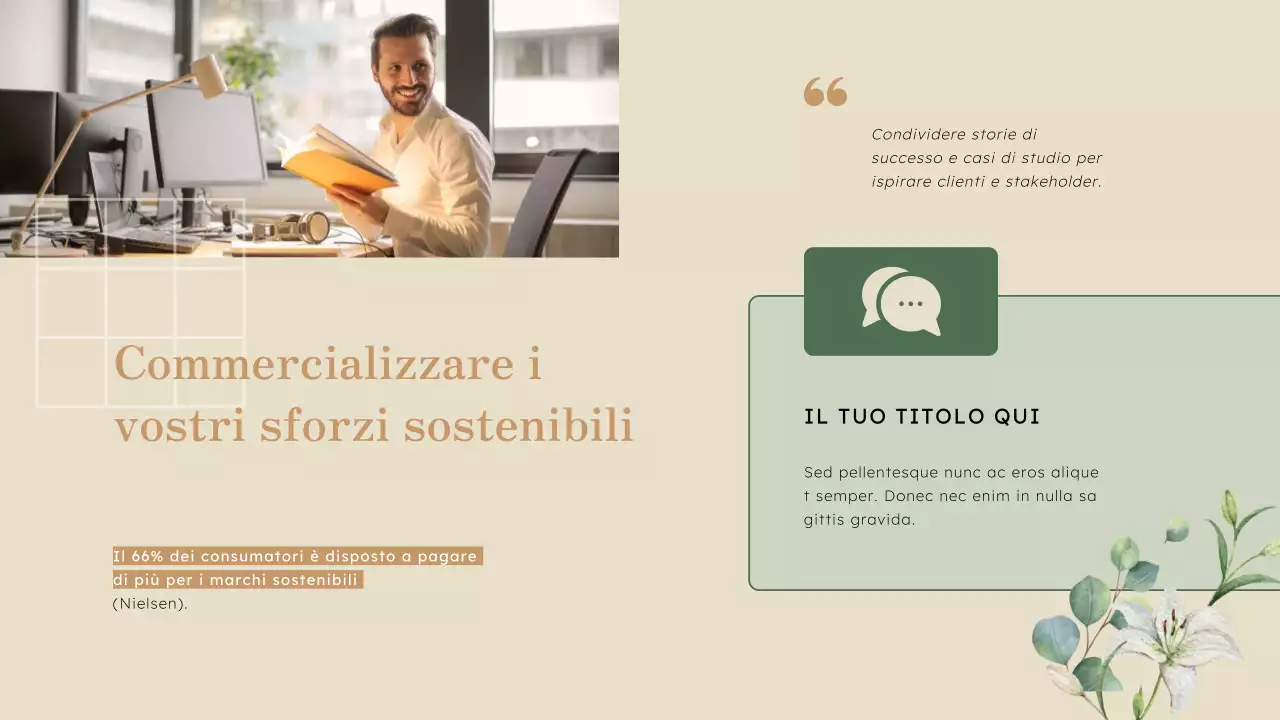 Green Natural Business Strategia innovativa di riciclaggio