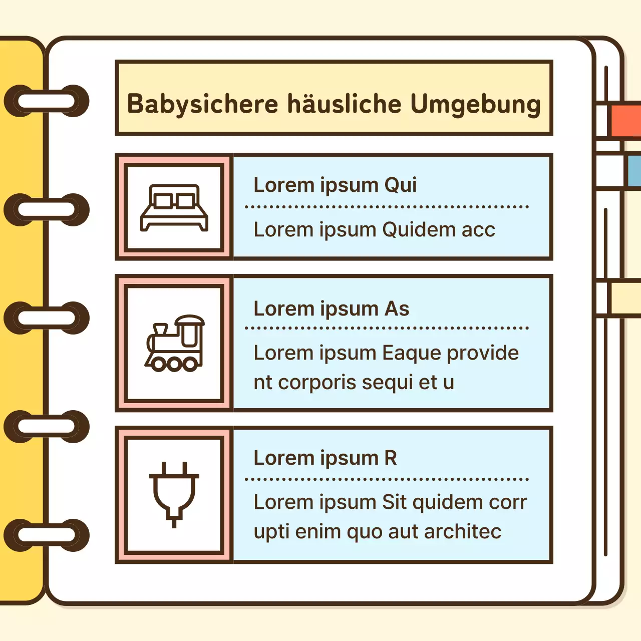 Alles über die Erziehung mit dem gelben und orangenen Kind