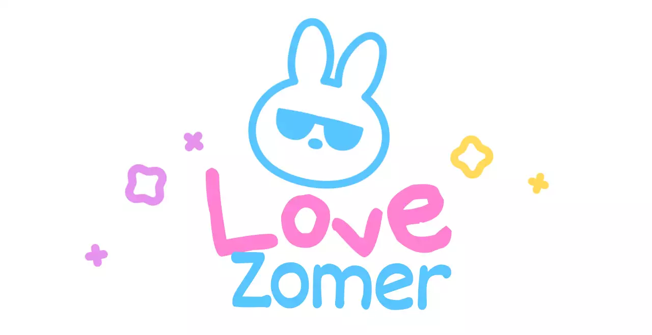 Konijntje met schattige handgeschreven zomerzonnebril