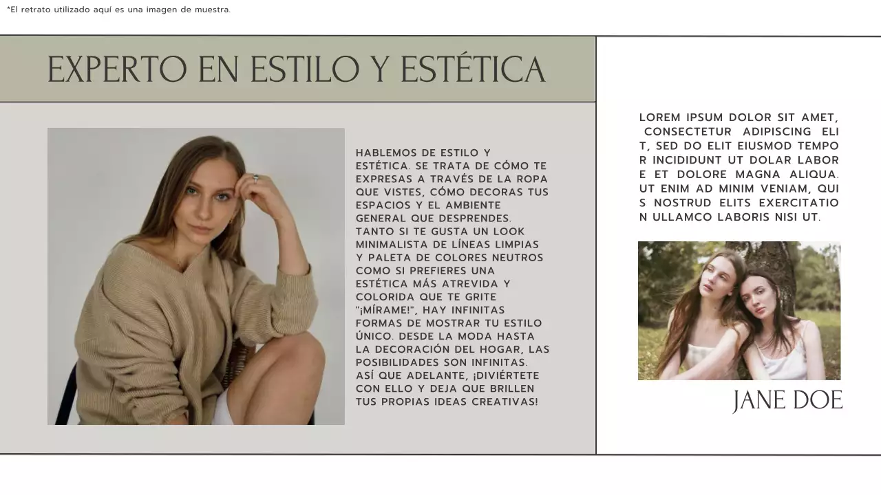 Tendencia gris y caqui Promoción del blog Fashion Stylist