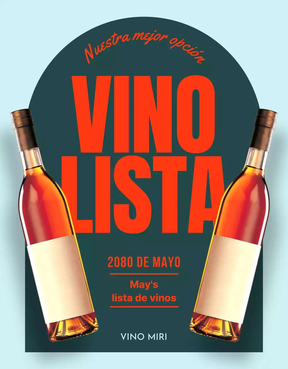Promover un inventario de vinos ecológico y minimalista