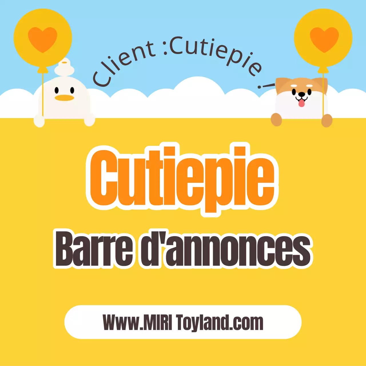 Promotion d'une jolie journée des enfants dans un centre commercial sur fond jaune