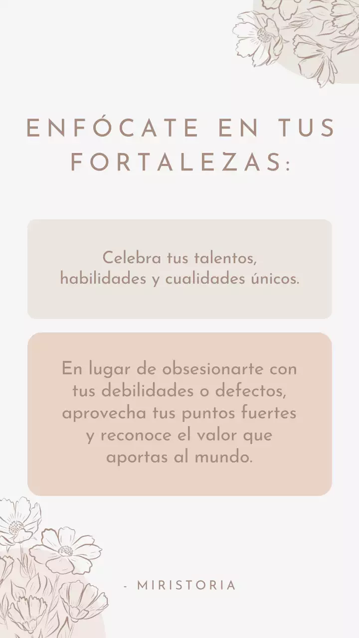 Ivory Brown Simple Inspiring Words Publicidad