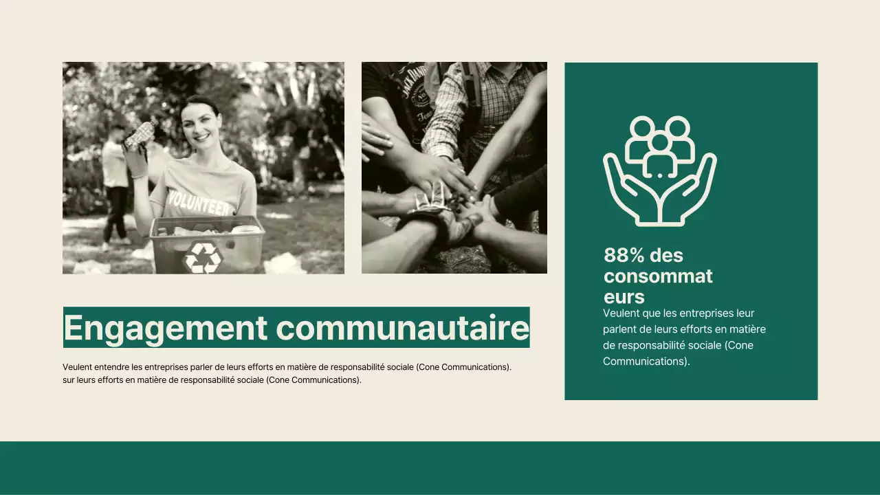 Green and Yellow Simple Business Sustainable Solutions Strategy