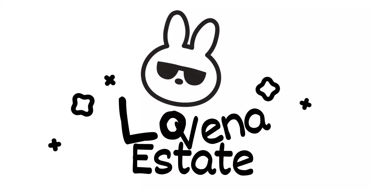 Coniglietto con simpatici occhiali da sole estivi scritti a mano