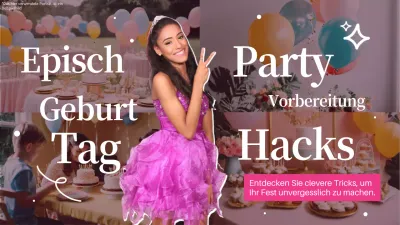 Weiß und Rosa Moderne Geburtstagsparty Dekoration Ideen Guide