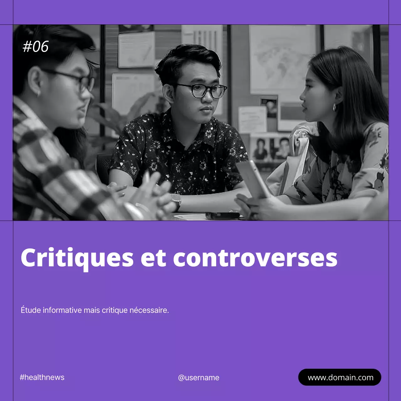 White Orange Purple Minimal Health Medical Insight News