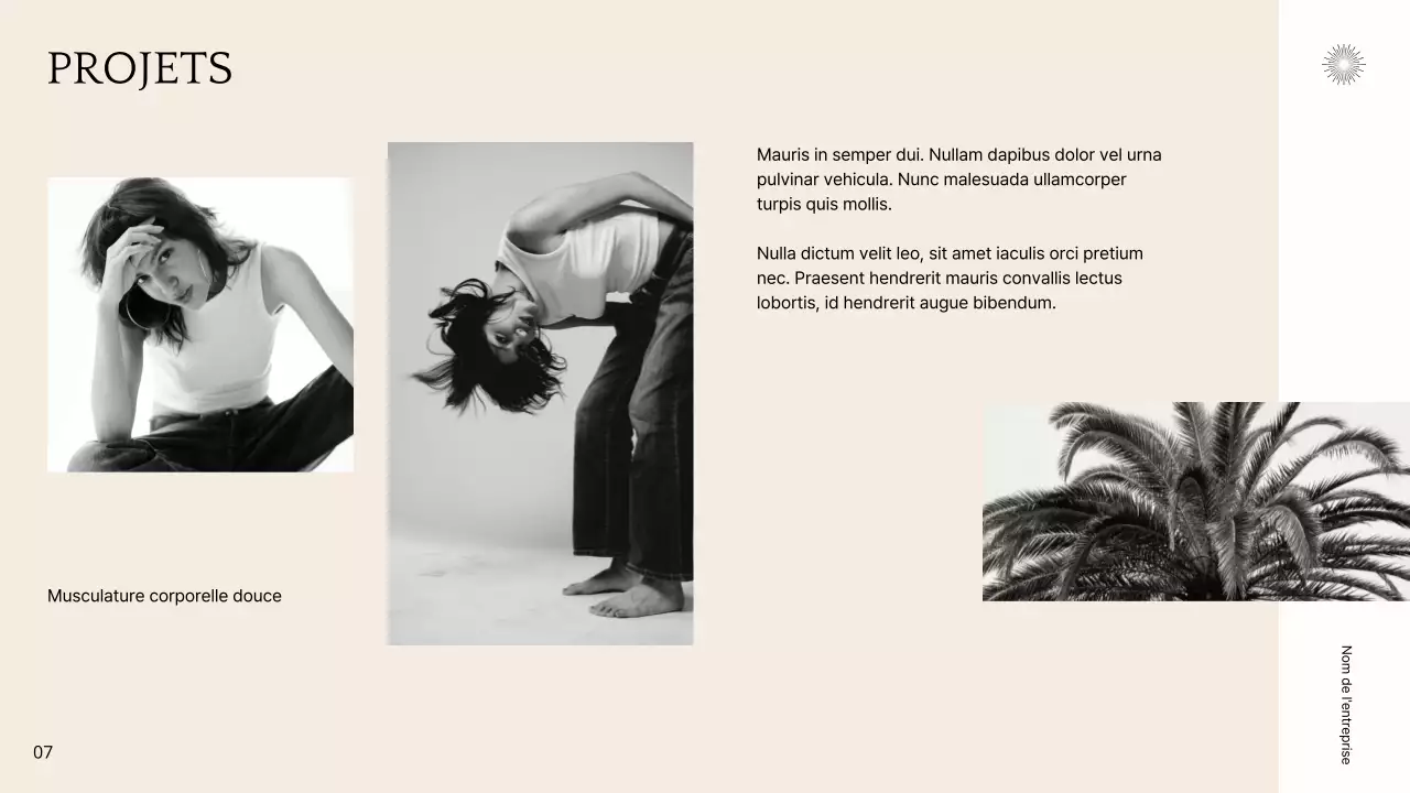 Beige White Minimal Neutral Tone Business Presentation Pitch Deck Strategy