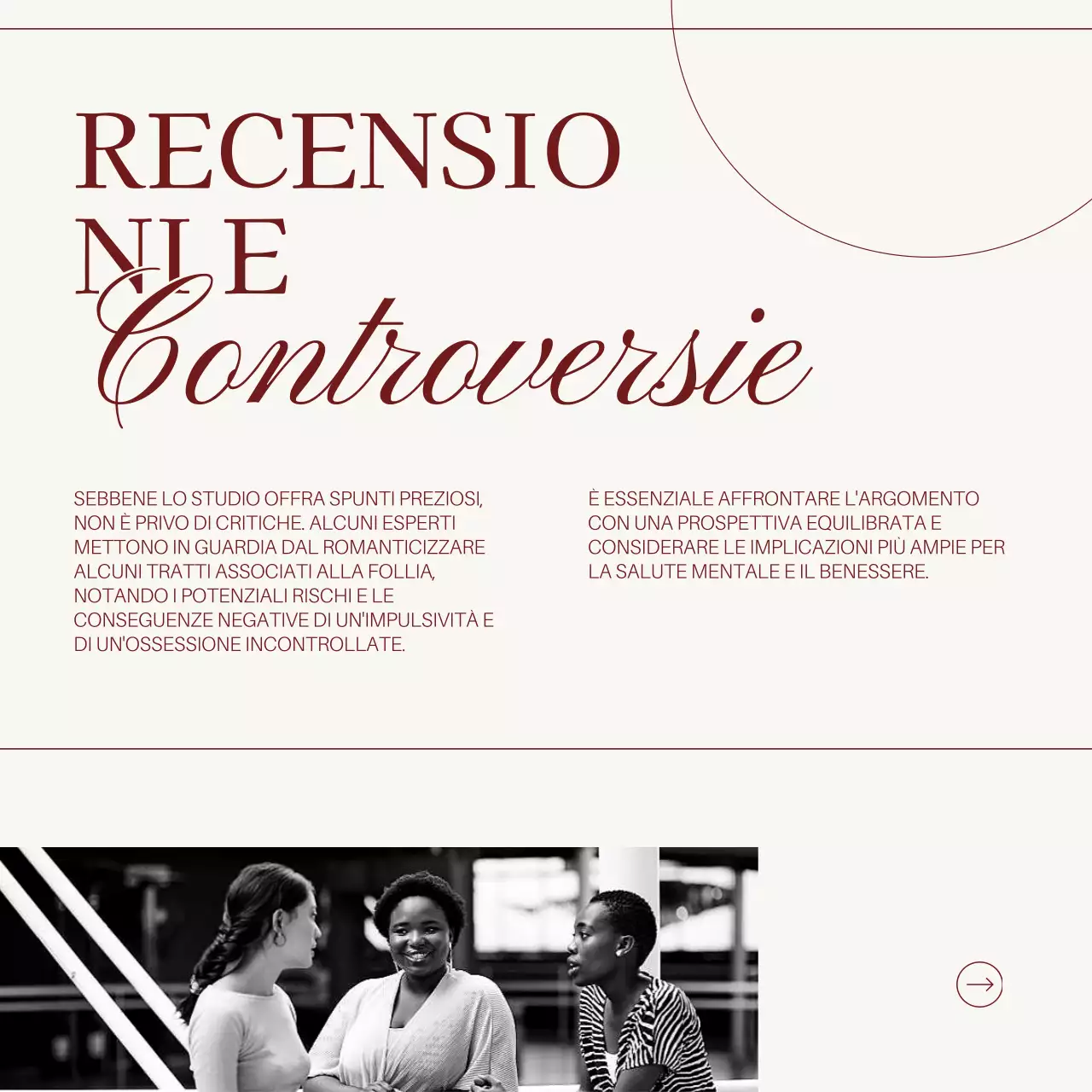 Avorio e rosso Minimal Medical Insight Introduzione