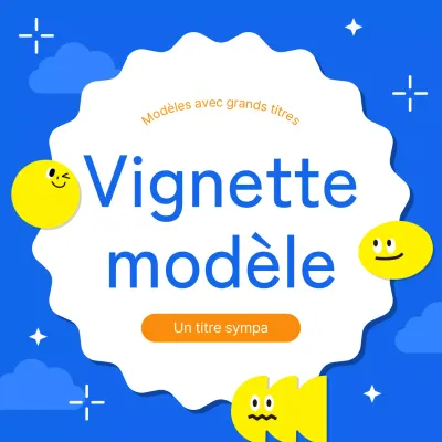 Couvrir d'un joli cadre bleu