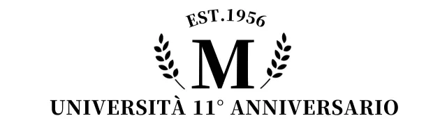 Souvenir universitario di semplice concezione con logo dell'alloro