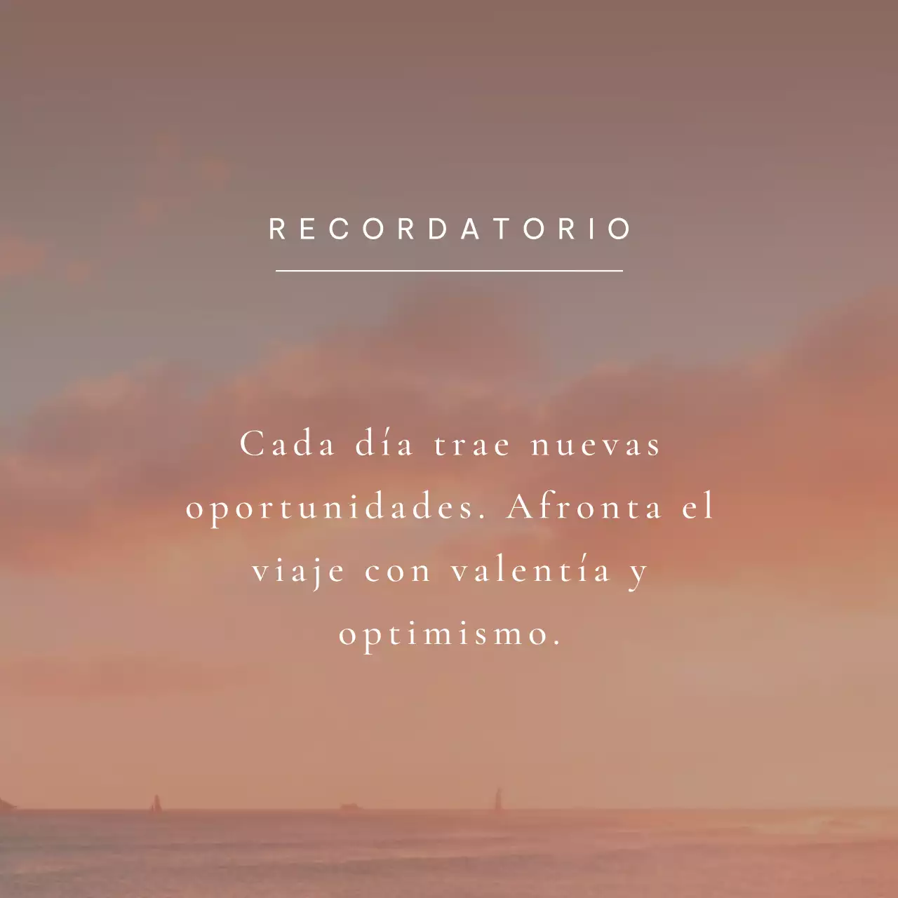 Orange Simple Motivational Quotes Publicidad