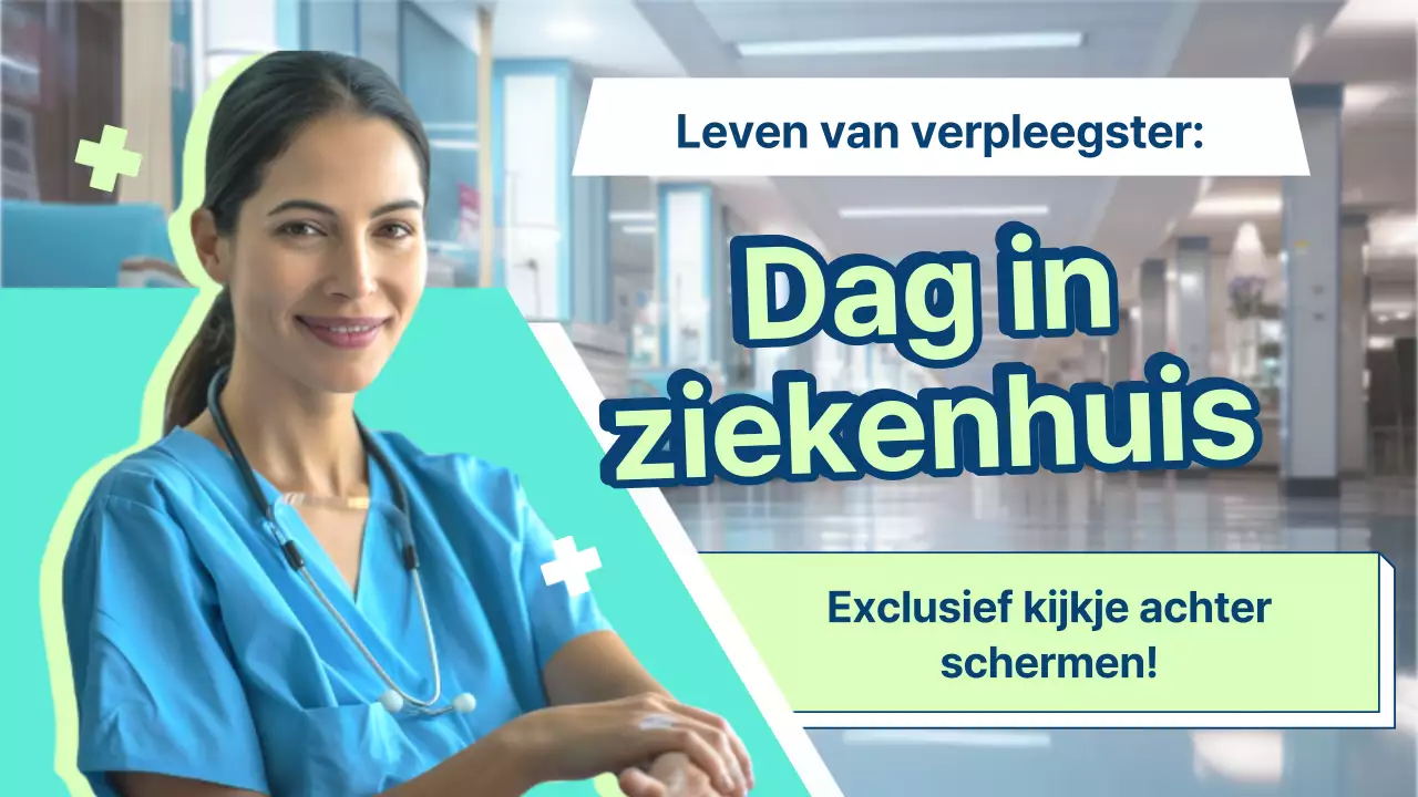 Lime Modern Nursing Vlog Youtube Thumbnail Video