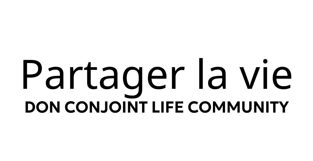 Une police de caractères avec un logo en forme de personne et un alignement centré.