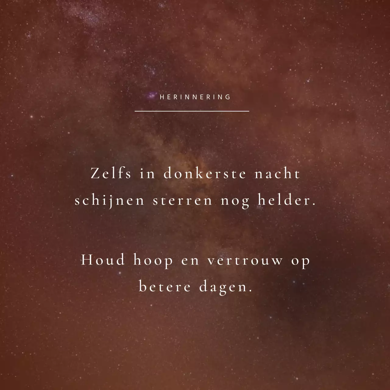 Bruin Elegant Aanmoedigend Citaat Publiciteit