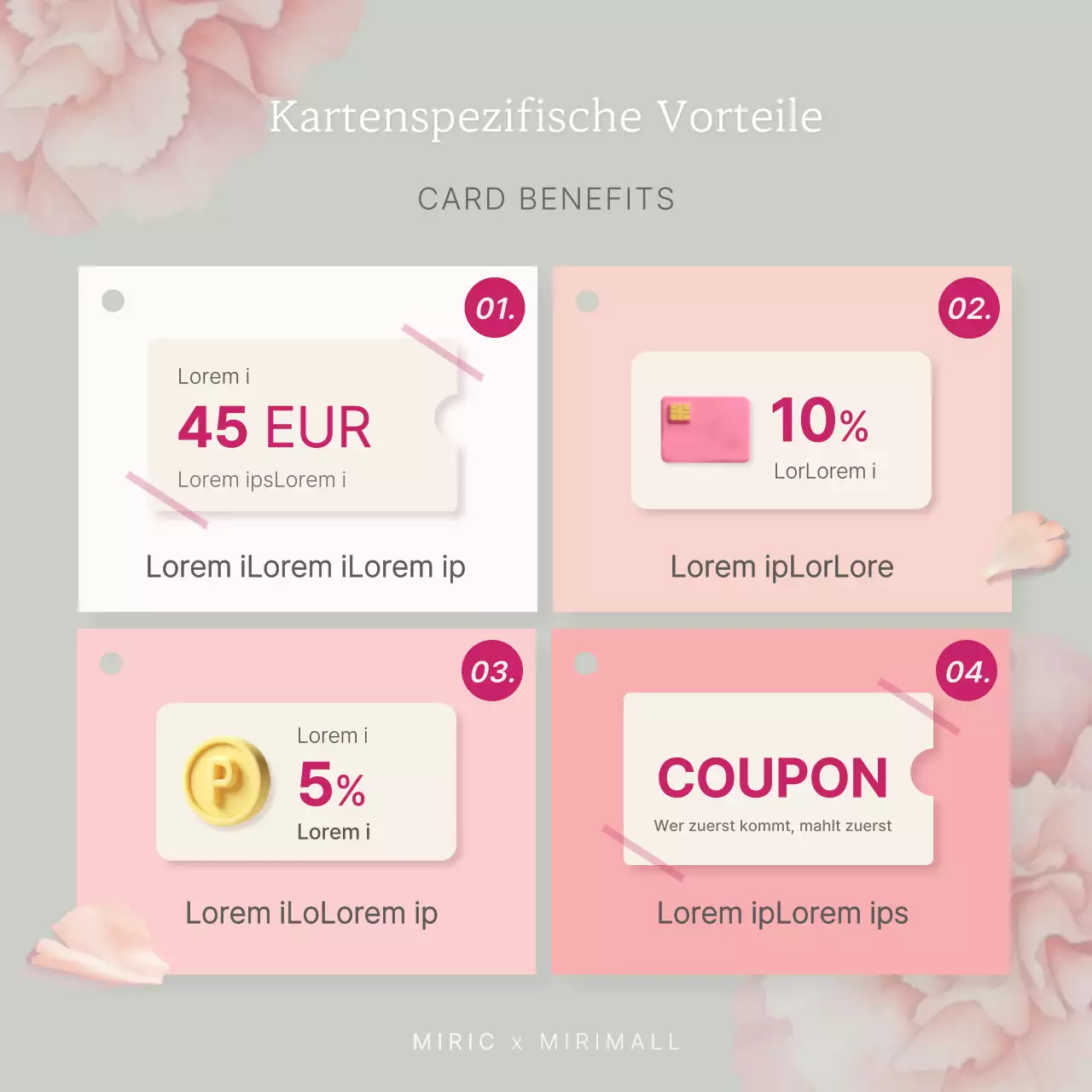 Eine einfache Muttertagsaktion in Rosa