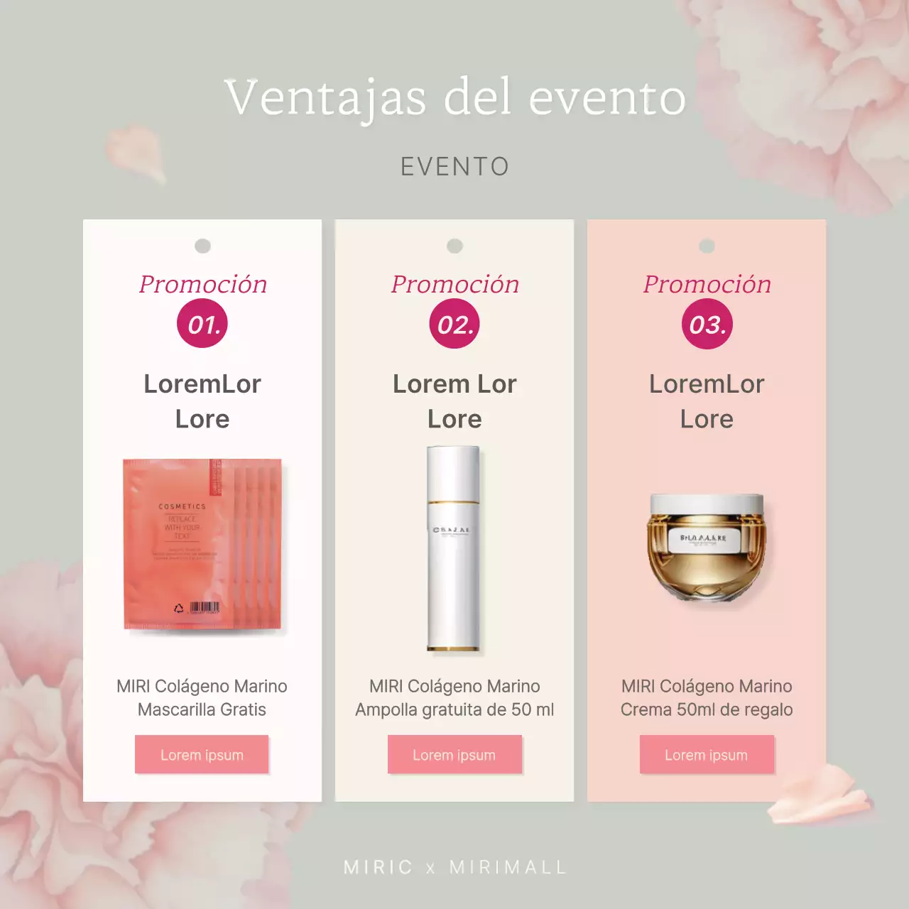 Una sencilla promoción en rosa para el Día de la Madre