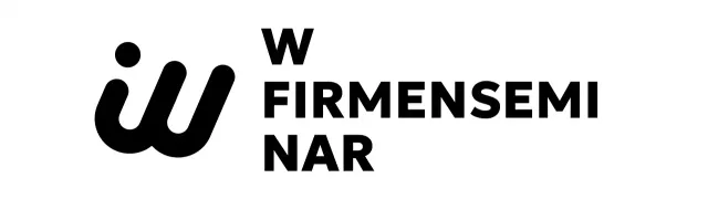 Firmenseminar mit glamourösem Flair und englischem Logo
