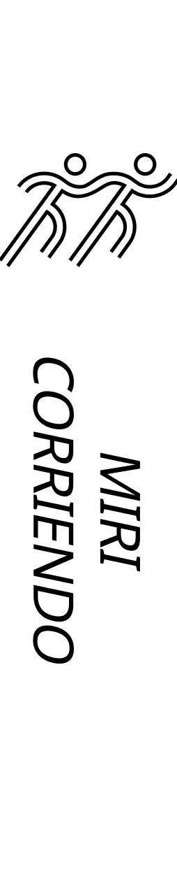 Sencilla competición de running con ilustraciones de corredores