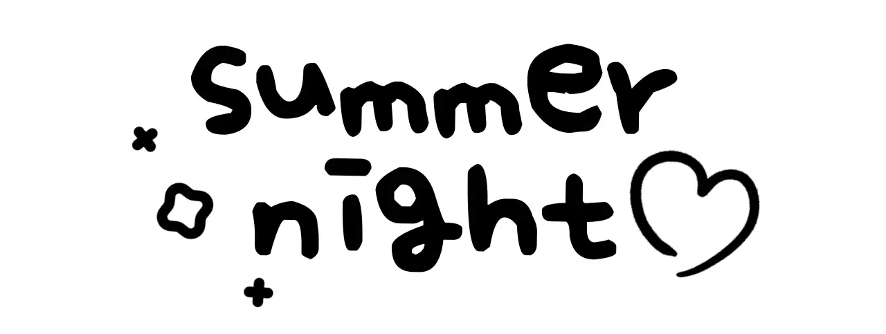 かわいい手書き風の夏用サングラスをかけたうさぎさん