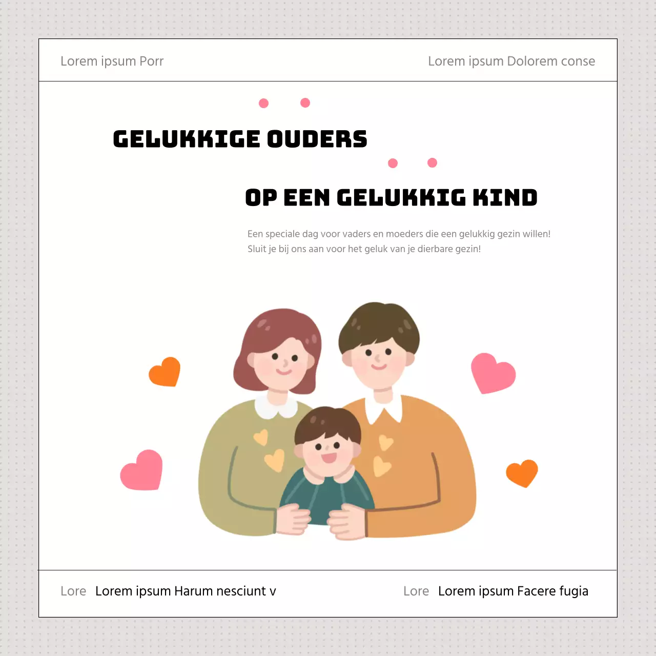 Bevorder oudereducatie met een moderne geel-oranje Maand van de Familiegeschiedenis
