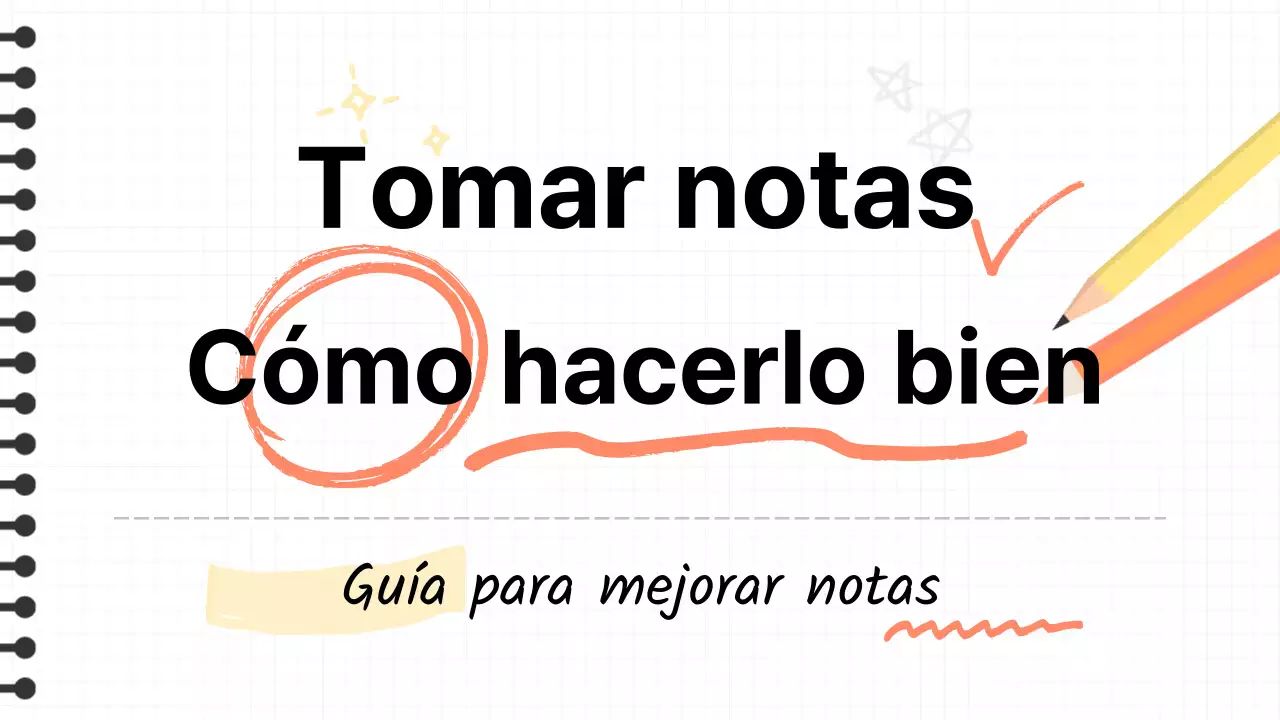 Sobre la toma de notas kitsch en amarillo y naranja