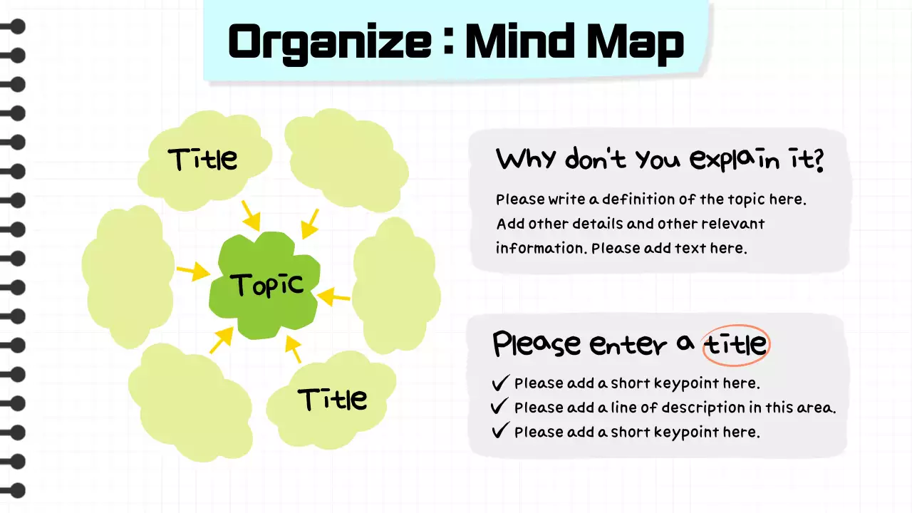 Orange Simple Note-Taking Guide Presentation