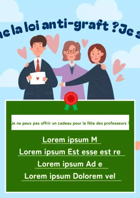 Information sur l'absence de sollicitation pour la Journée des enseignants en bleu clair et en vert