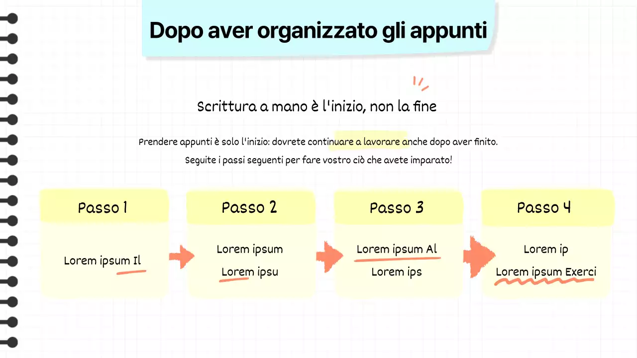Sui foglietti per appunti kitsch in giallo e arancione