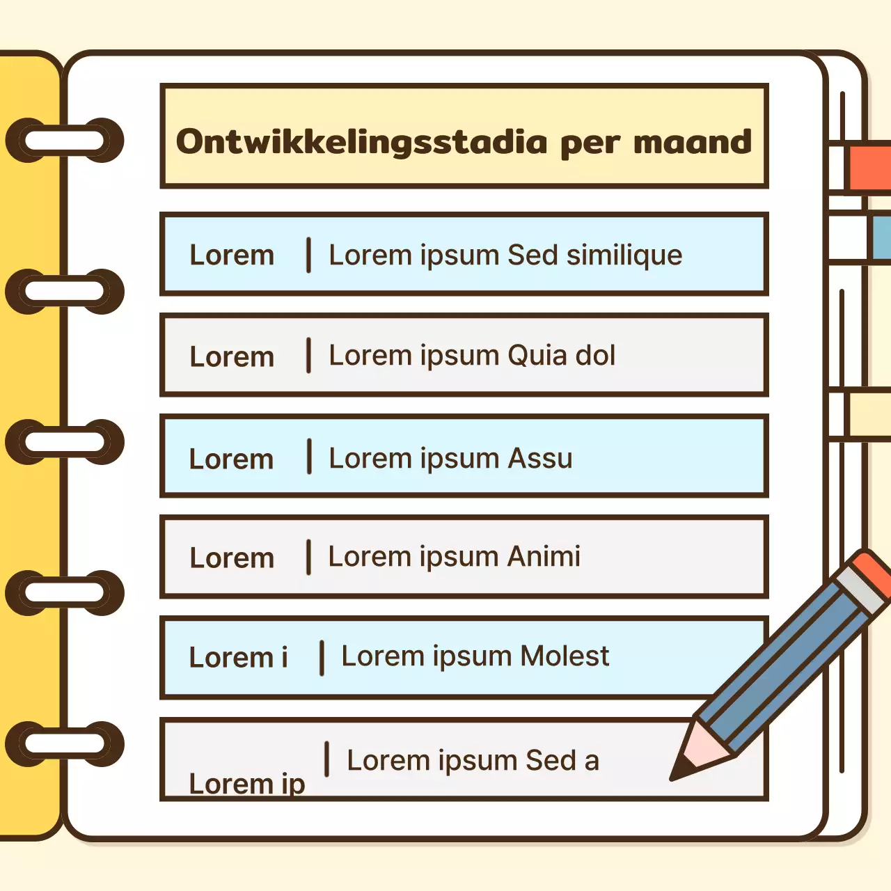 Alles over opvoeden met het gele en oranje kind
